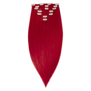 Clip-on Pidennykset Original 7 pieces 6.0 Red Fire 40 cm