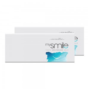 Eco Masters mysmile hampaidenvalkaisu setin täyttöpakkaus - 12x30ml mysmile Valkaisugeeliä - Hampaiden valkaisu kotona - Valkoisen hymyn ylläpitoon.